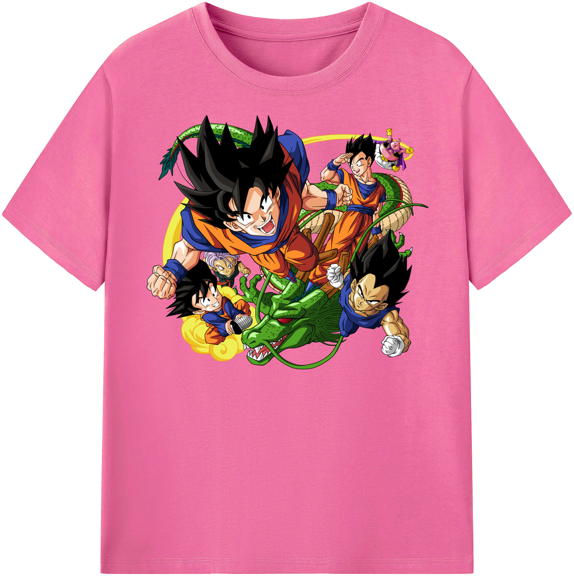 （画像用） ドラゴンボール DRAGON BALL レディースカジュアルプリントTシャツ（綿100％）